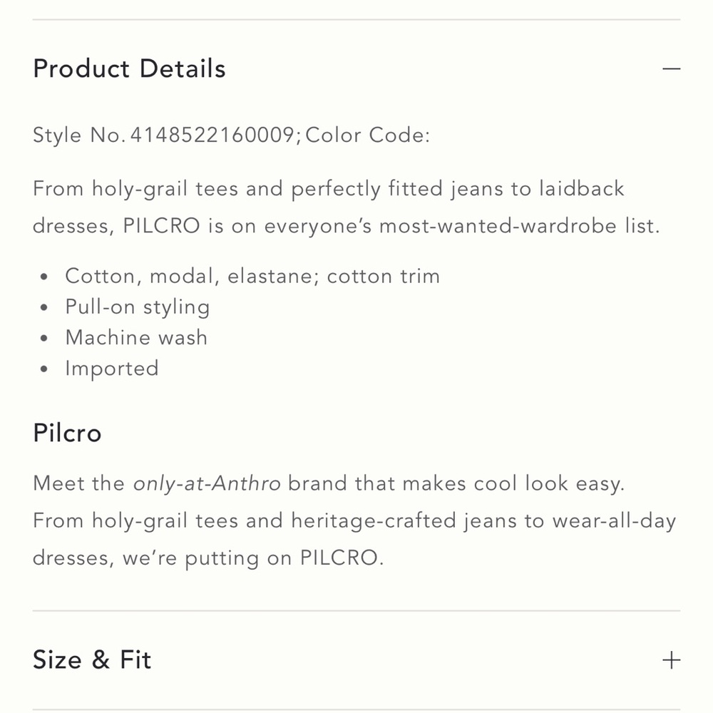 Anthropologie Pilcro Gray Collared Bodysuit - Picture 6 of 6
